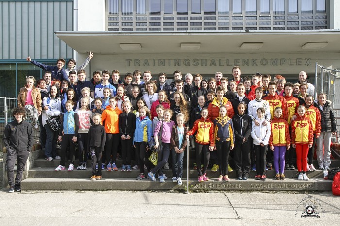 Gruppenbild Paarlauflehrgang Berlin 2014